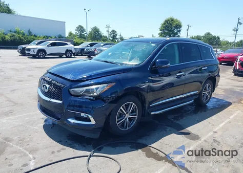 2017 Infiniti Qx60 из США, поврежденный, VIN 5N1DL0MN9HC556960